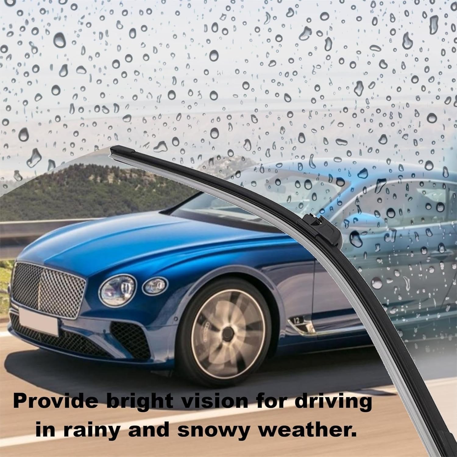 FZJDSD 1 Set Windshield Wiper Blade Compatible with Bentley Continental Gt Gtc &