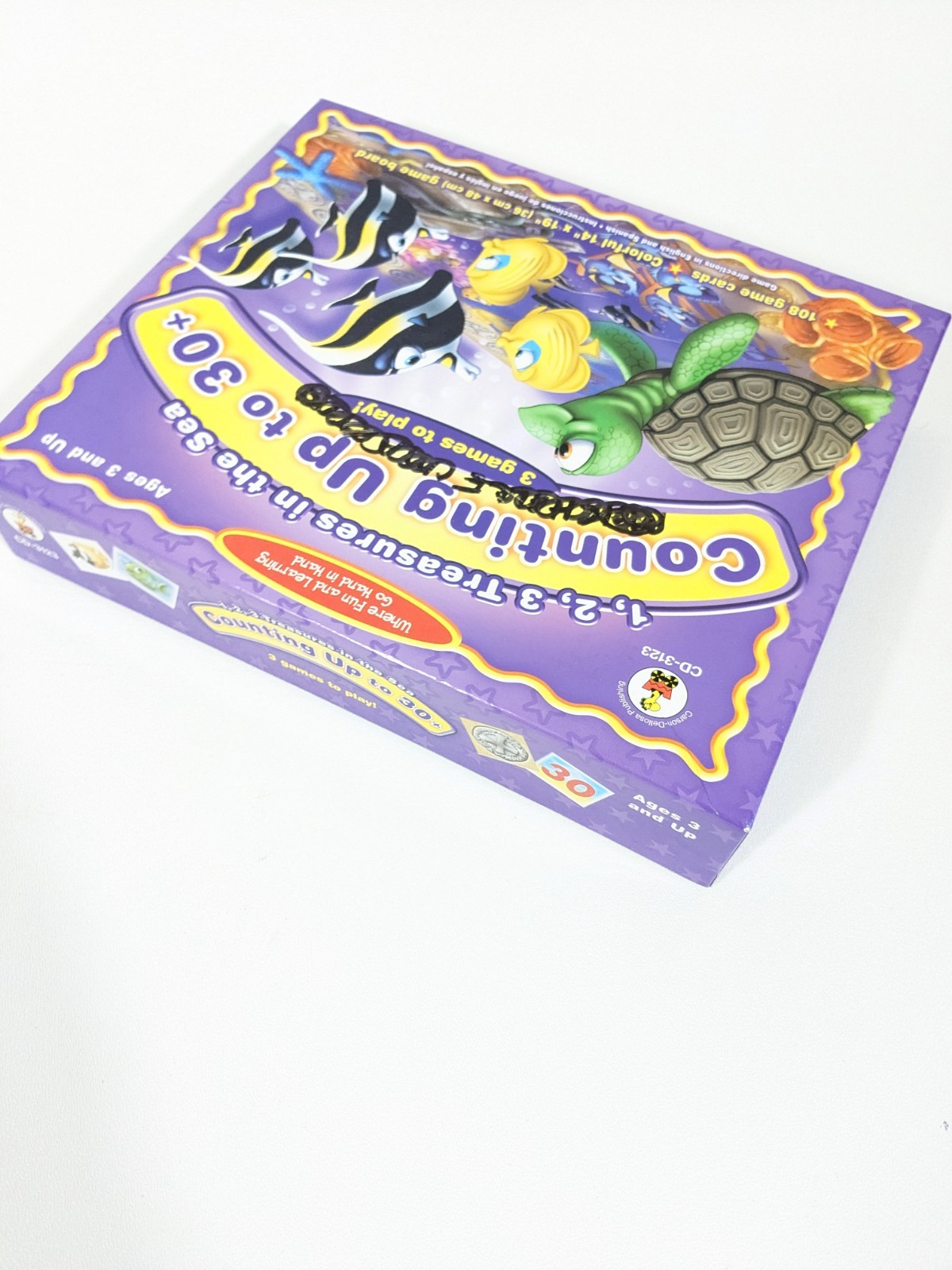 1-2-3 Treasures in the Sea Counting Up to 30 Learn Numbers Educational Game