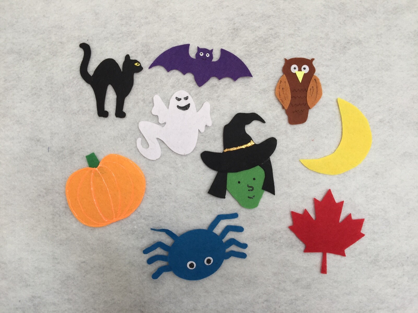 Brown Owl What do you See Flannel Felt Board/Orange Pumpkin Felt Story/Halloween