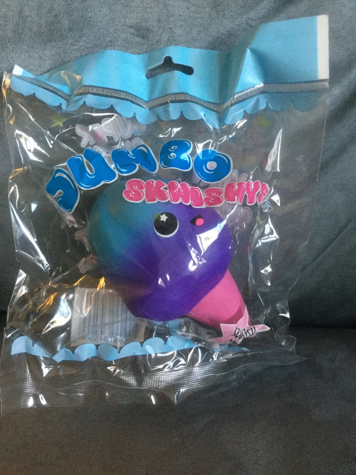 MSA TRADING, INC. JUMBO SKWISHYS SOFT SQUISH 4″ ICE CREAM CONE – BRAND NEW