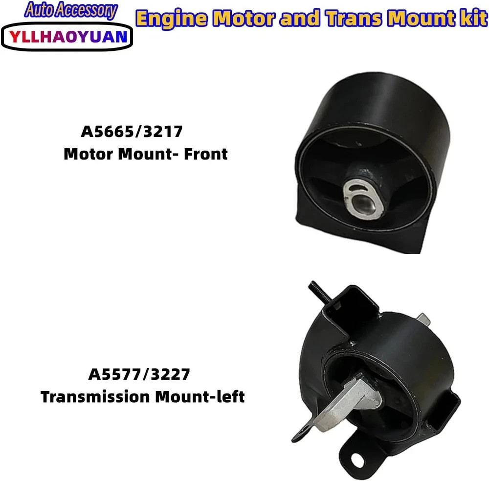 Engine Motor Mount 4pcs for 2011-2017 Do-dge Grand Caravan 3.6L 2012-15 Ram C…