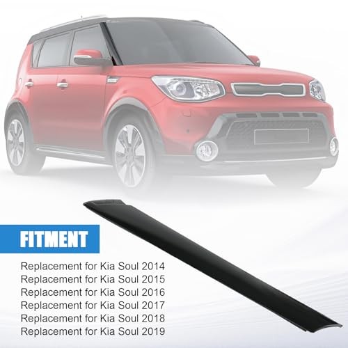 Outer Windshield A Pillar Trim Panel Molding 2014-2019 Outer(Right 1 PACK)