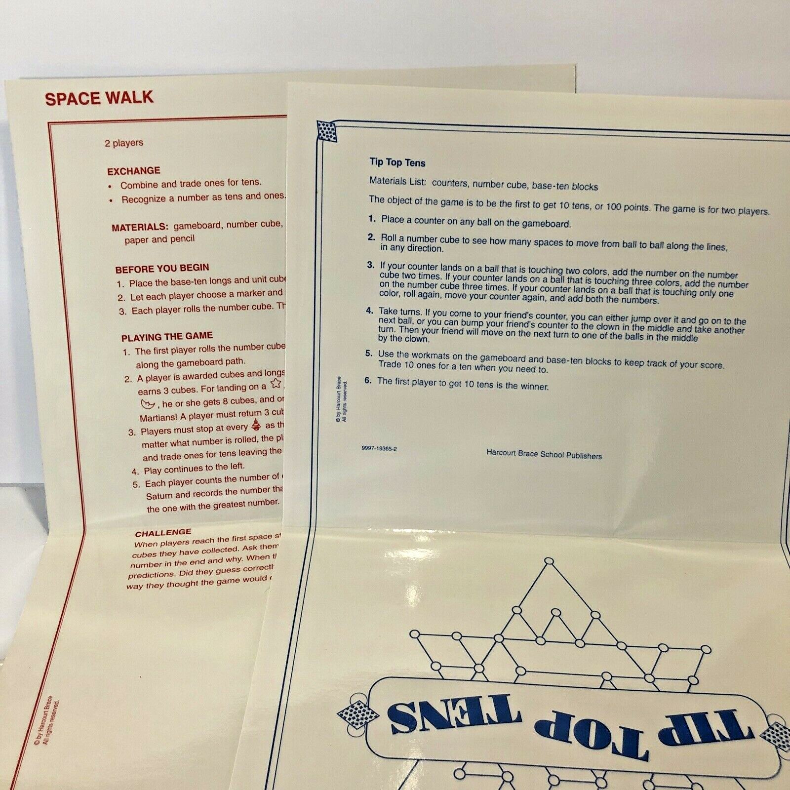 Math Advantage Grade 2 Games Base 10 Tens Ones Place Value Space & Circus Games