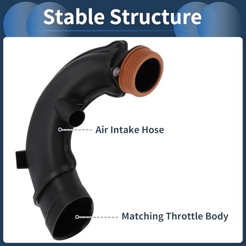 Engine Air Intake Hose for BMW 5 6 7 Series X5 X6 E70 E71 F02 F06 F07 F12 Left