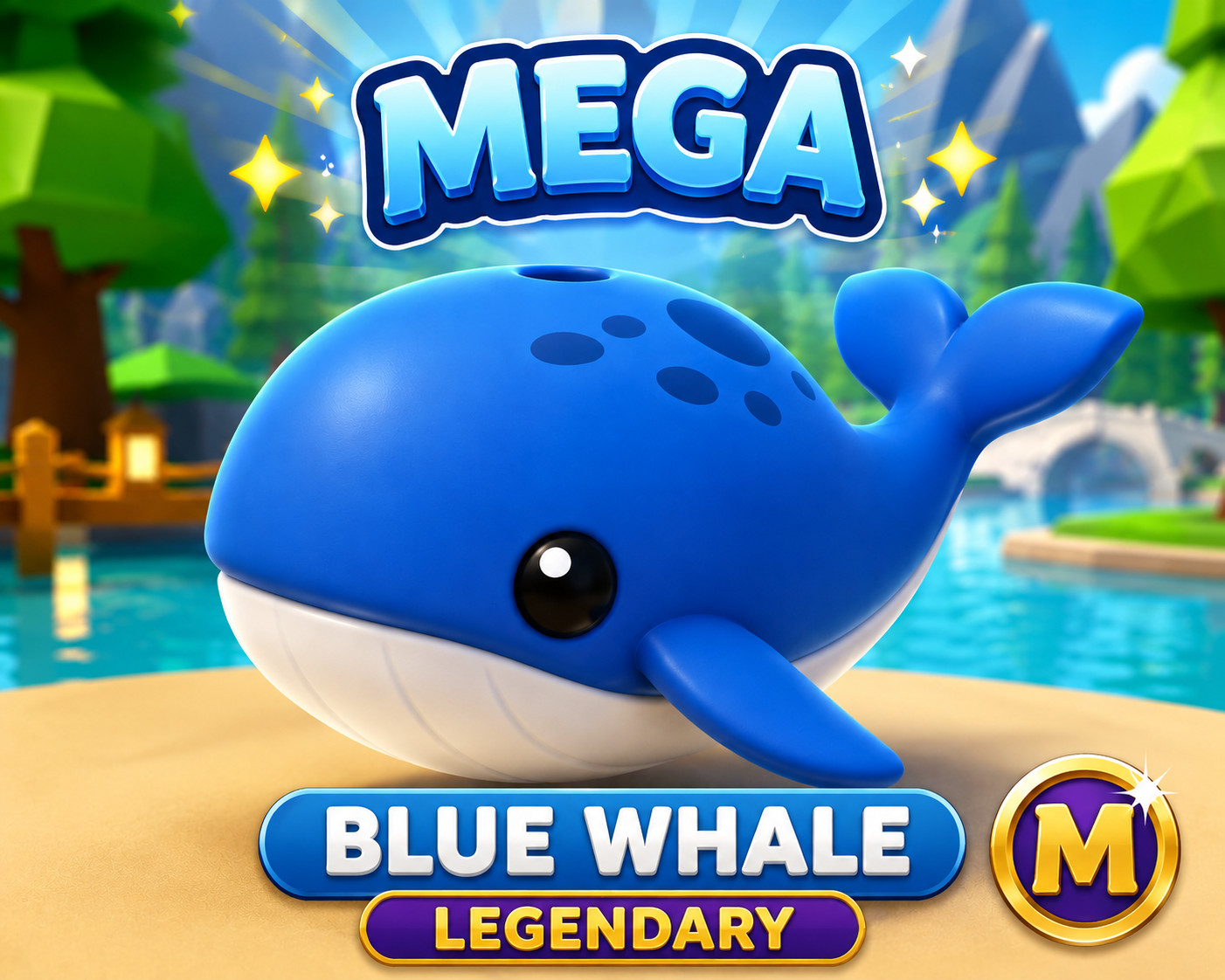 Mega Blue Whale – Cheap – Adopt
