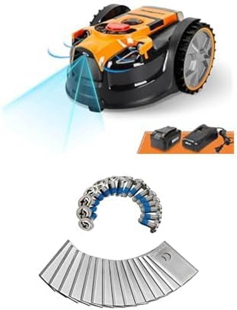 Ocumow™ Wireless Robot Lawn Mower with 15 Extra Blades – Smart Lawn Care!