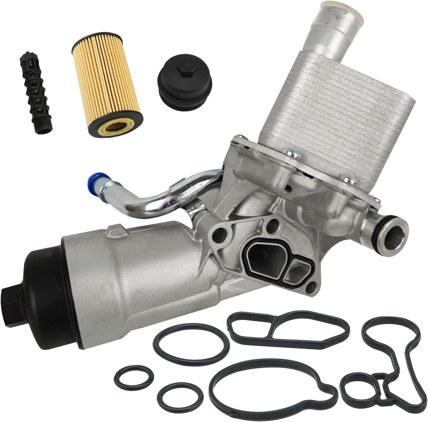 25199751(Upgrade Aluminum) MITZONE Engine Oil Cooler Filter Housing Assembly