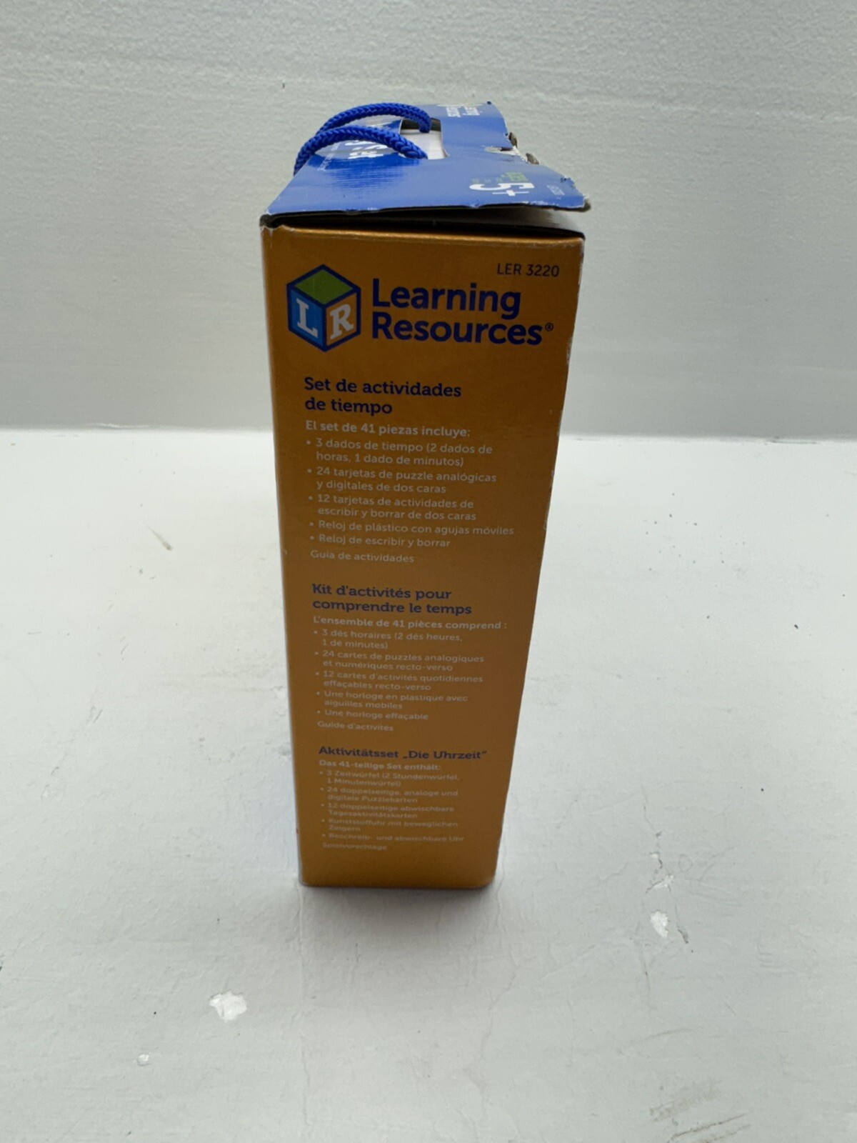 Learning Resources LER3220 Time Activity Set – New Open Box