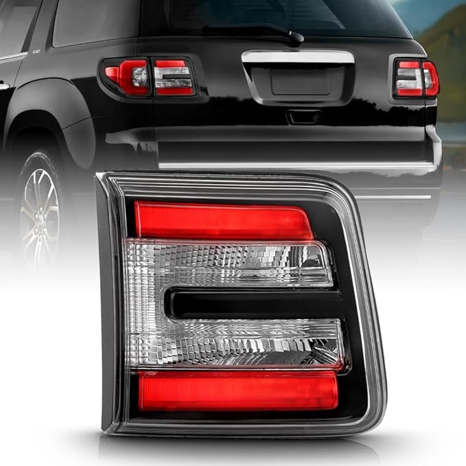 13-16 GMC Acadia LED Tail Light Inner Left Driver Rear GM2803107 Black OE-Type –