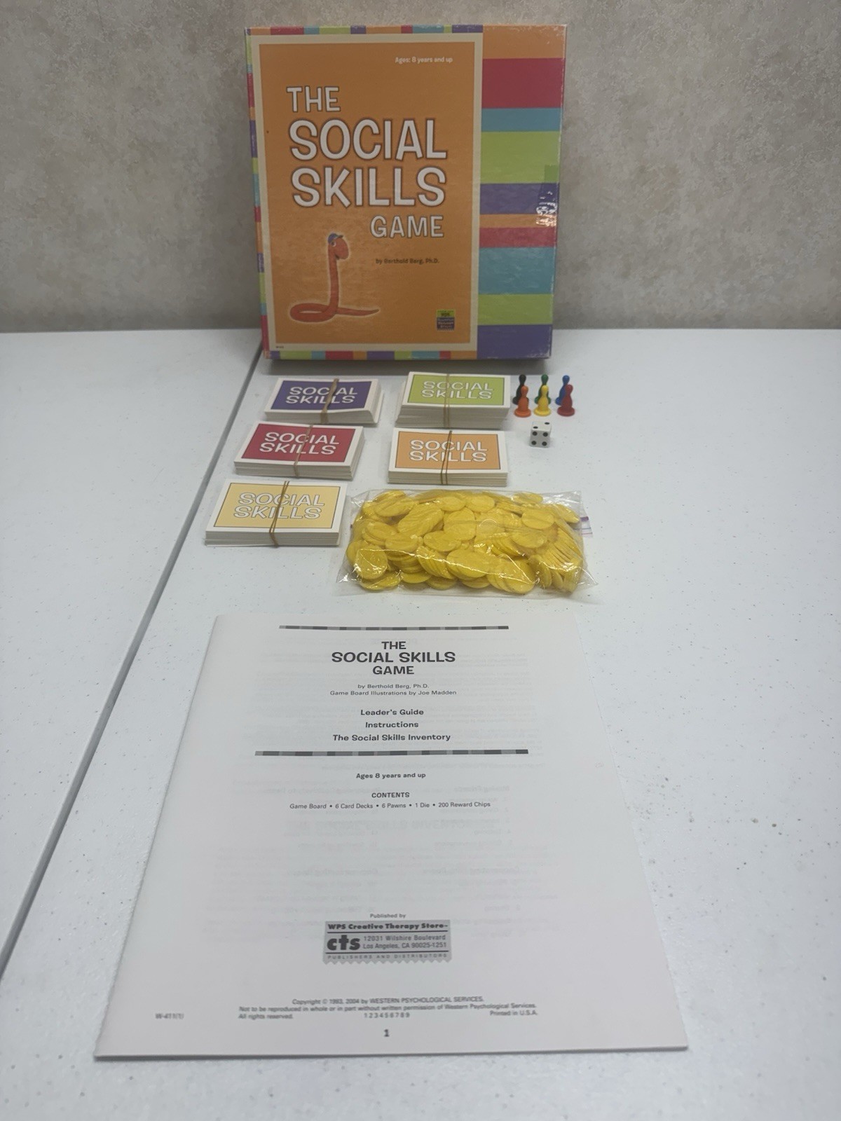 ￼ The Social Skills Game by Berthold Berg Ph.D￼