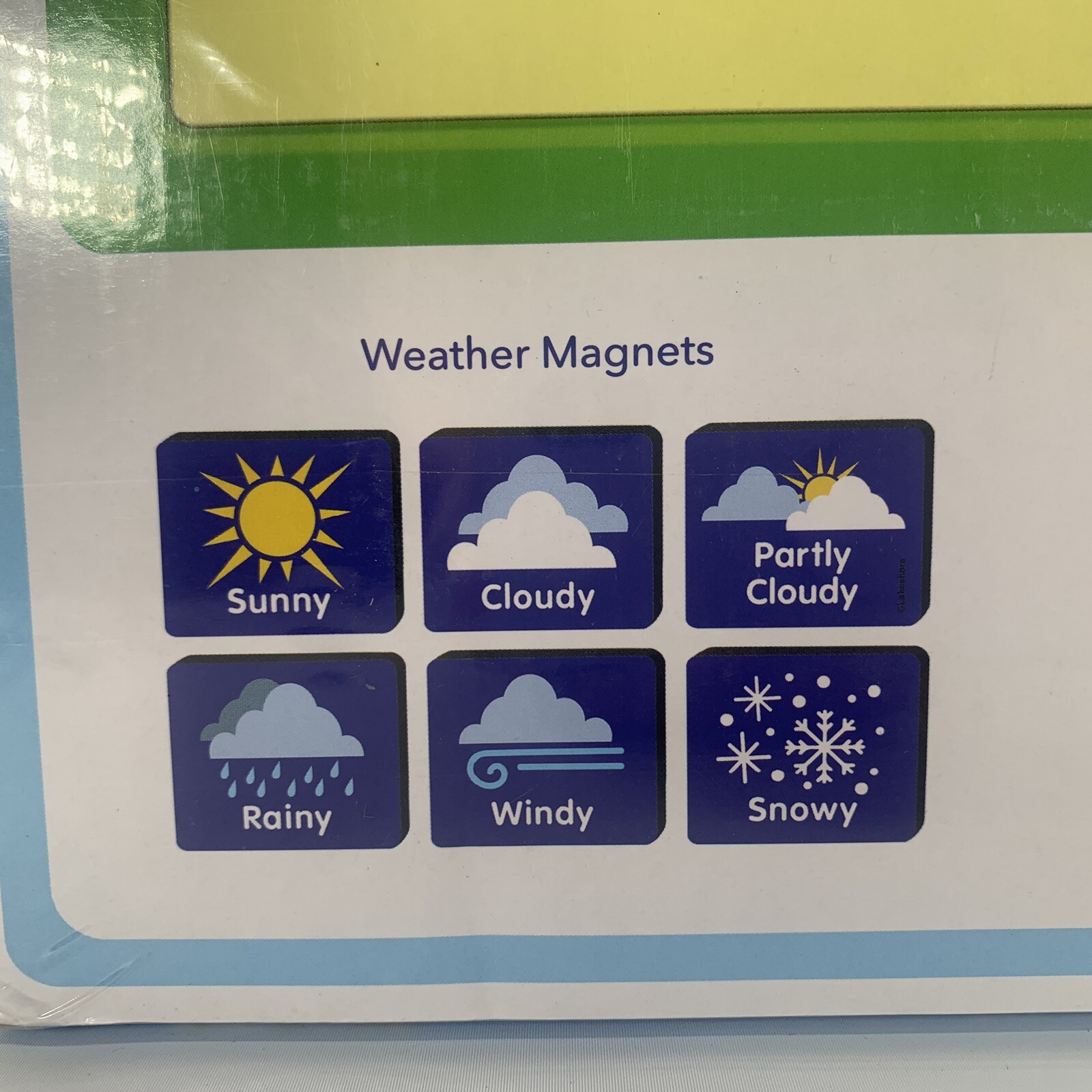 LAKESHORE Learning Magnetic Daily Calendar Activity Center Set Homeschool NEW