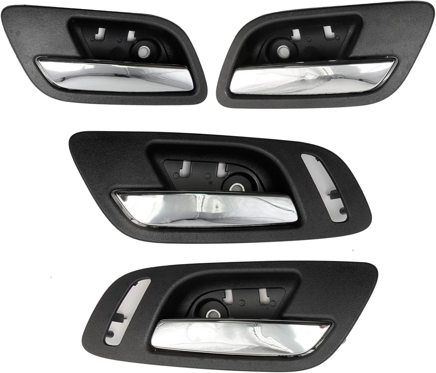 4 Pcs Front Rear Inside Interior Inner Door Handle, Replacement for Chevrolet:
