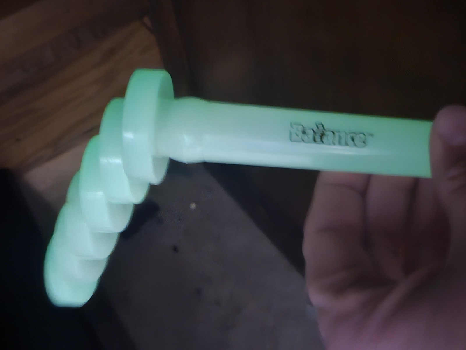 TrueBalance Coordination Game Glow in the Dark Handheld Balance Toy Sensory