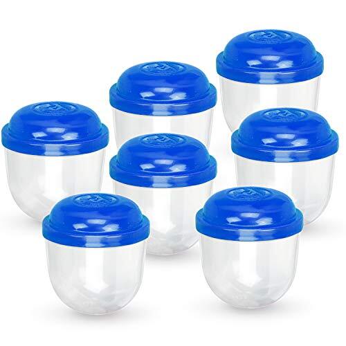 2 Inch Frosty-Clear Acorn Capsules – 50 Pcs Empty Toy Capsules 51 mm