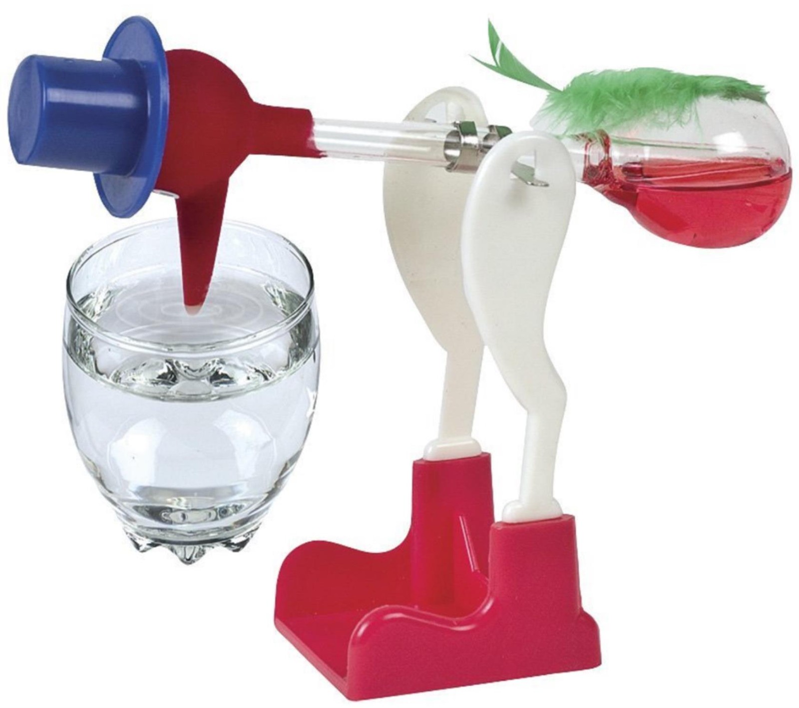 3 Classic Head Dunk Perpetual Motion Science Toy Retro Physics Desk Gadget Gift