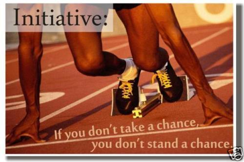 Initiative – Motivational Runner Classroom NEW POSTER