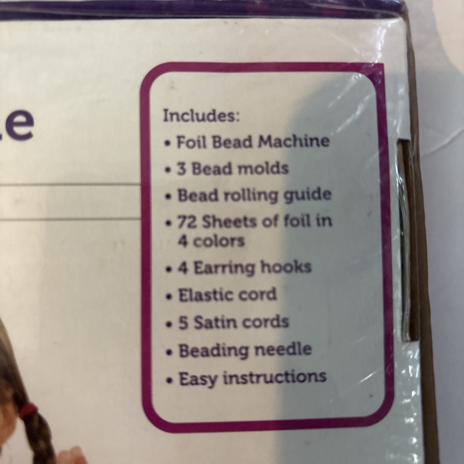 New Discovery Kids Foil Bead Machine Exclusively From Discovery Store New Sealed