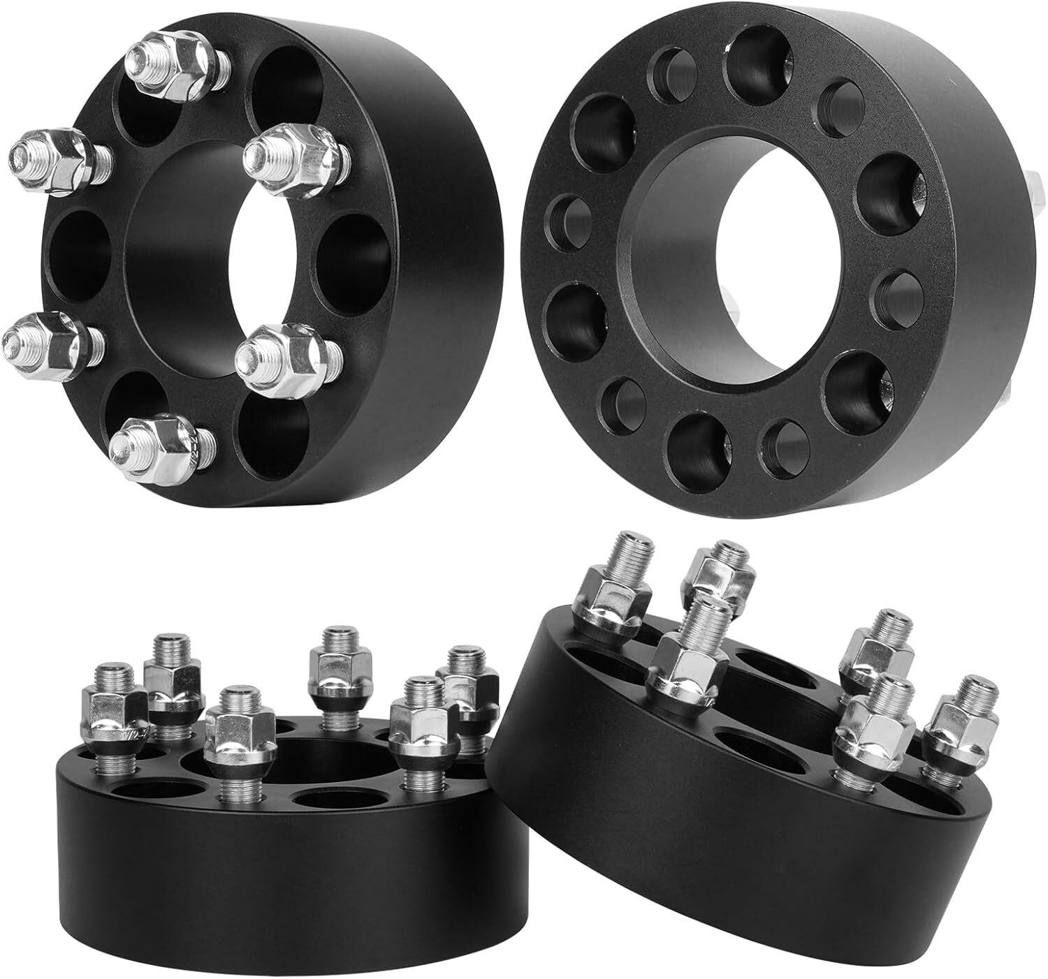 4PCS 6×4.5 2inch Wheel Spacers with 1/2″ x20 Studs Fit for Dakota 1991-2004,