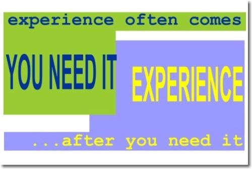 Experience – Classroom Motivational School NEW POSTER
