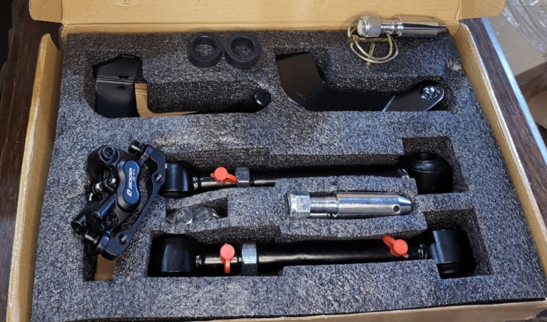 Adjustable Front Swaybar Quick Disconnect System with 2.5″ – 6″ Lift Jeep JL/ JU