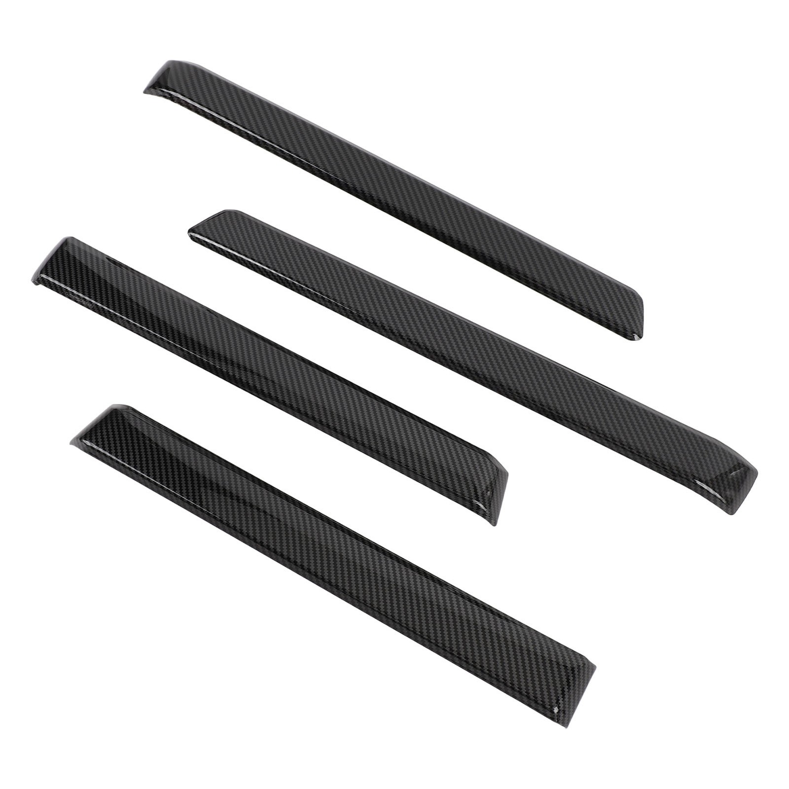 Inner Door Side Armrest Trim Side Door Armrest Stripe Decorative Cover Carb HXWJ