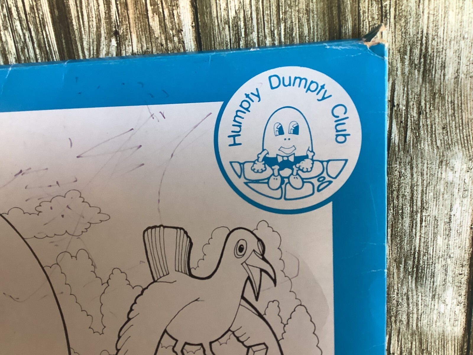 1977 Vintage The Humpty Dumpty Club Educational Set Pack WILD LIFE