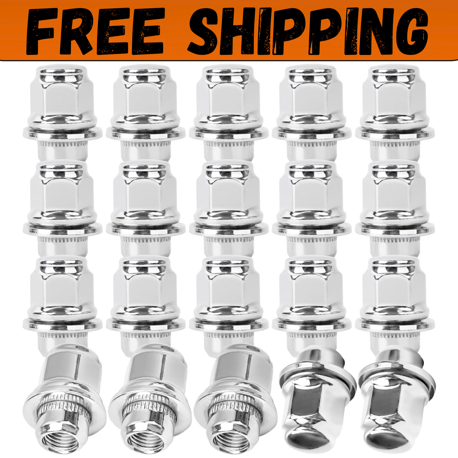M12x1.5 Lug Nuts,One-Piece Wheel Nuts for Toyota Corolla/Prius/Sienna,Lexus RX35