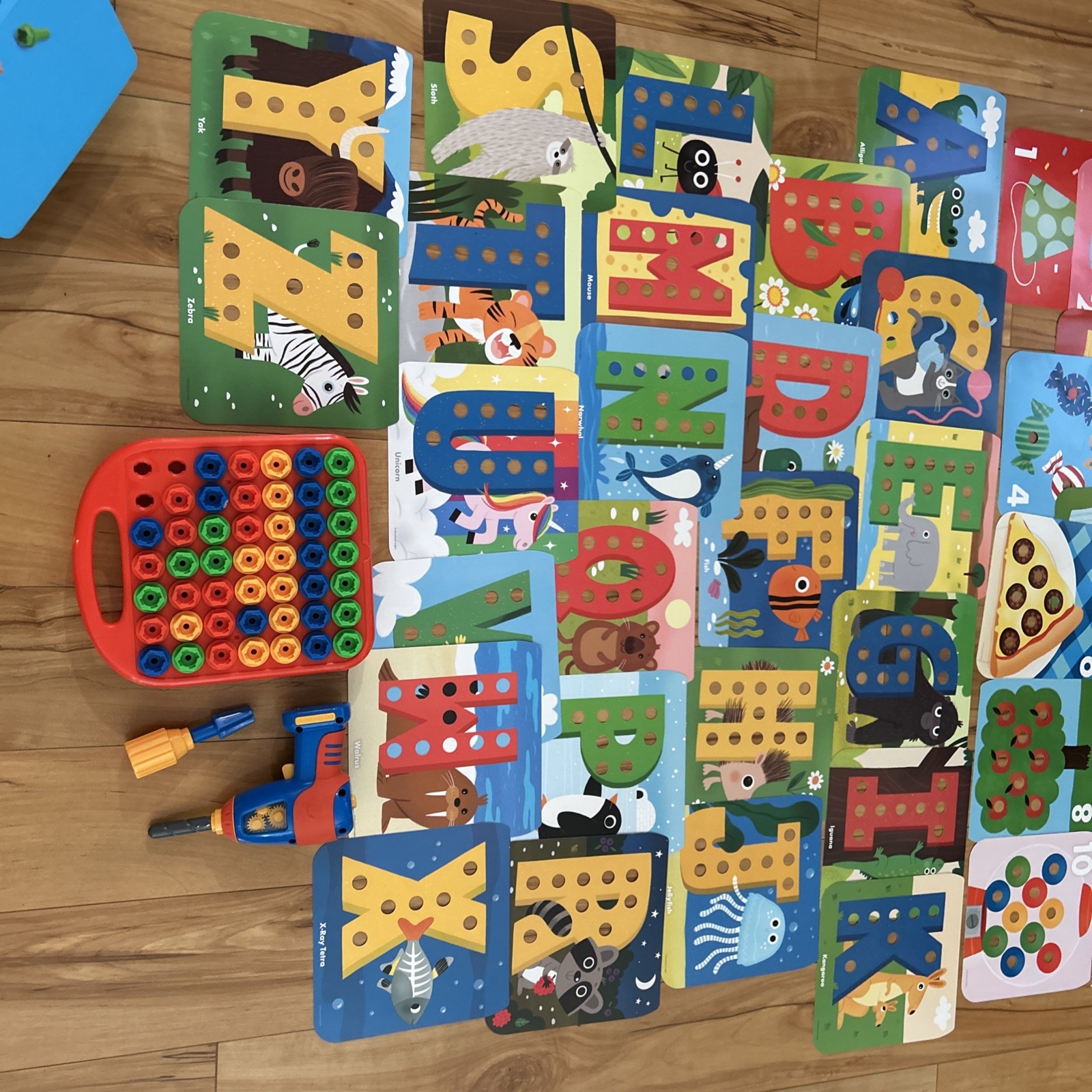 Design and Drill ABCs and 1 2 3 in Original Box Read