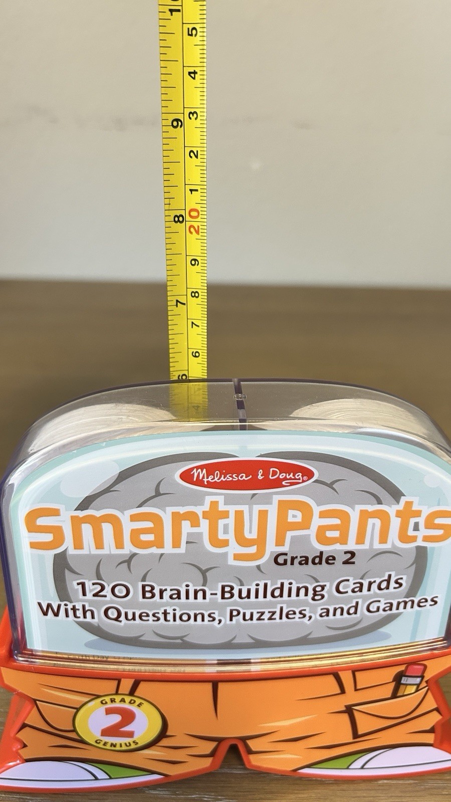 Melissa & Doug Smarty Pants Grade 2 Brain Building Cards Game