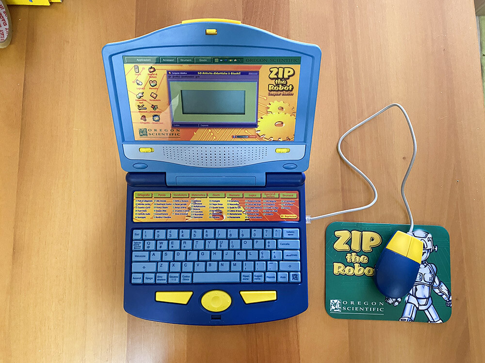 Zip the Robot Educational Computer Oregon Scientific 50 Activities Educational Games