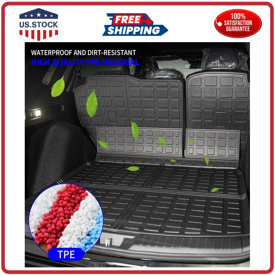 Cargo Liner Trunk Mat Backrest Set for 2023-2026 Honda CR-V Including Hybrid