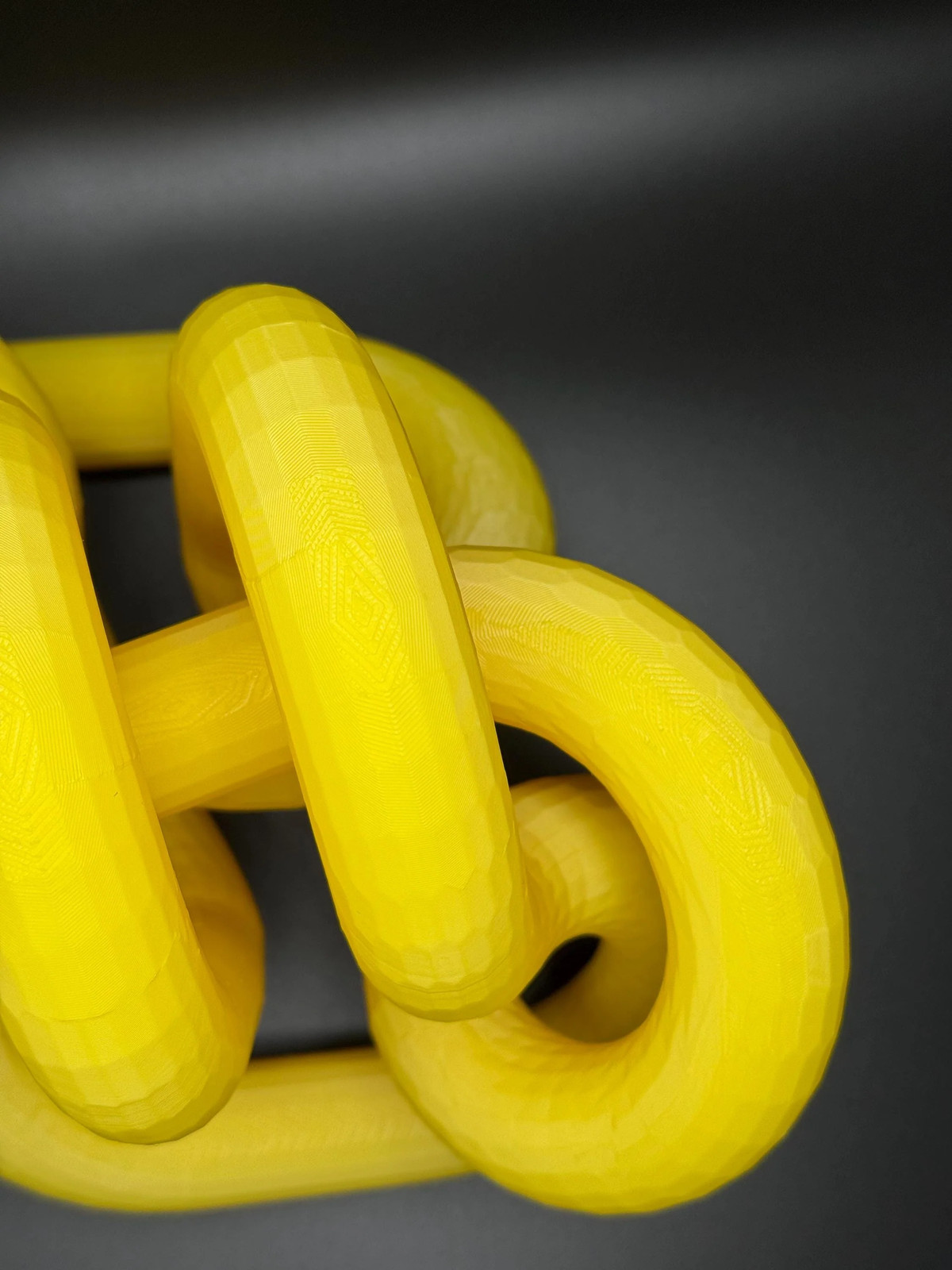 3D Printed Giant Knot Art Sculpture – Unique Gift for Home Decor, Modern Art,
