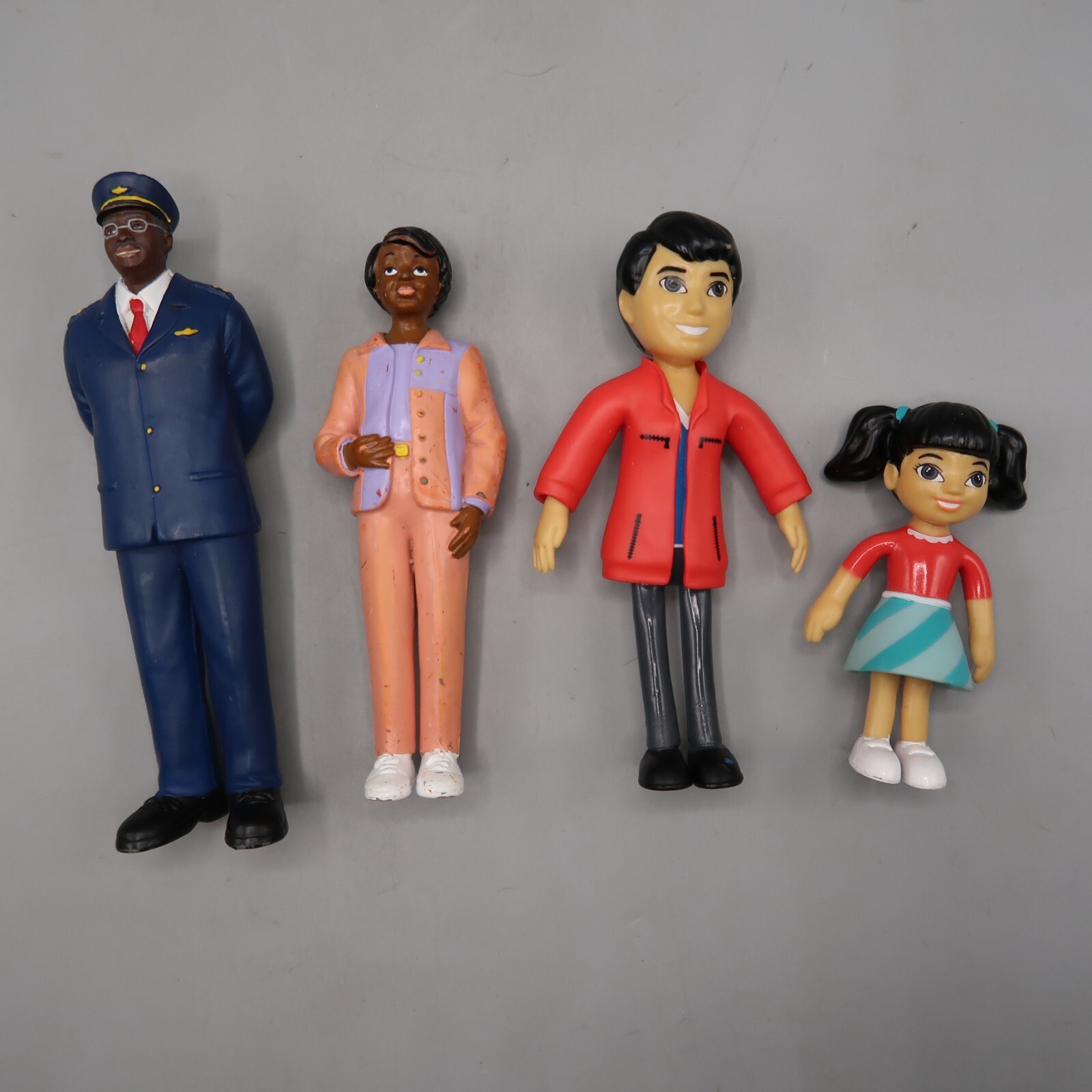 Lakeshore Community Helpers People Lot 5″ PVC Figure Male Female Boy Girl