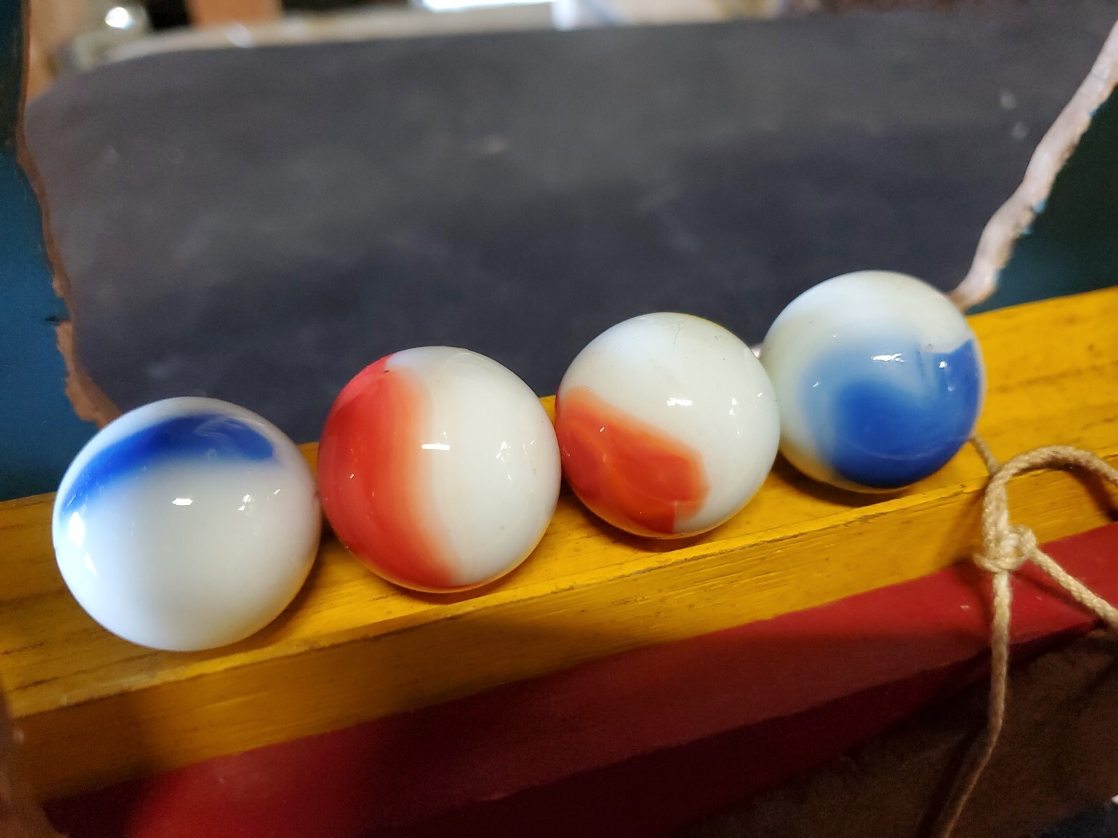 ST6 Vintage Antique Rube Goldberg hand made Marble Toy Game 1940’s or 1950’s?