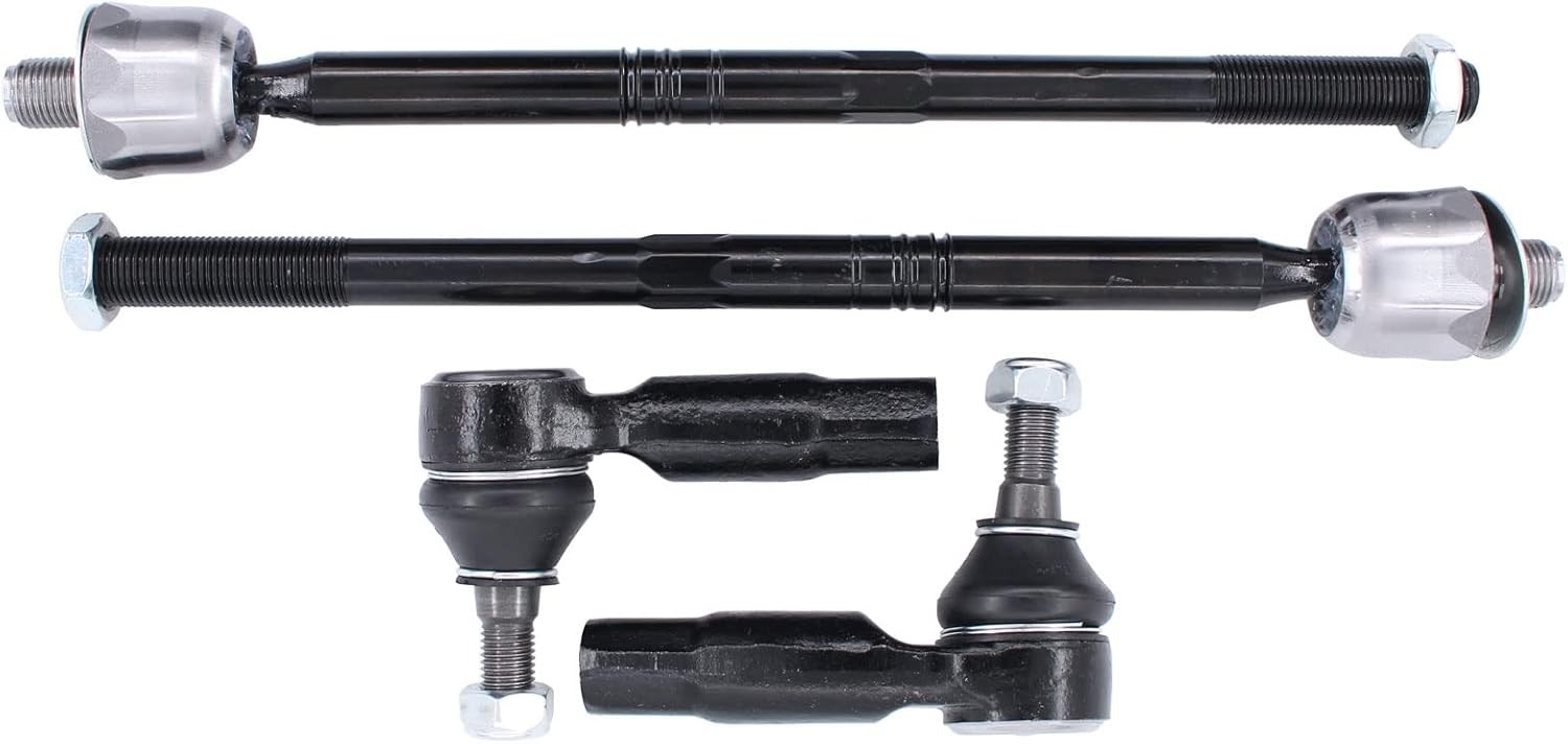 Front Inner and Outer Left Right Steering Tie Rod End for Audi A3 Q3 S3 VW CC