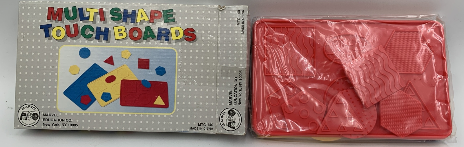 Child Development Multi Shape Touch Boards Marvel Ed MTC-140 Shapes & Color