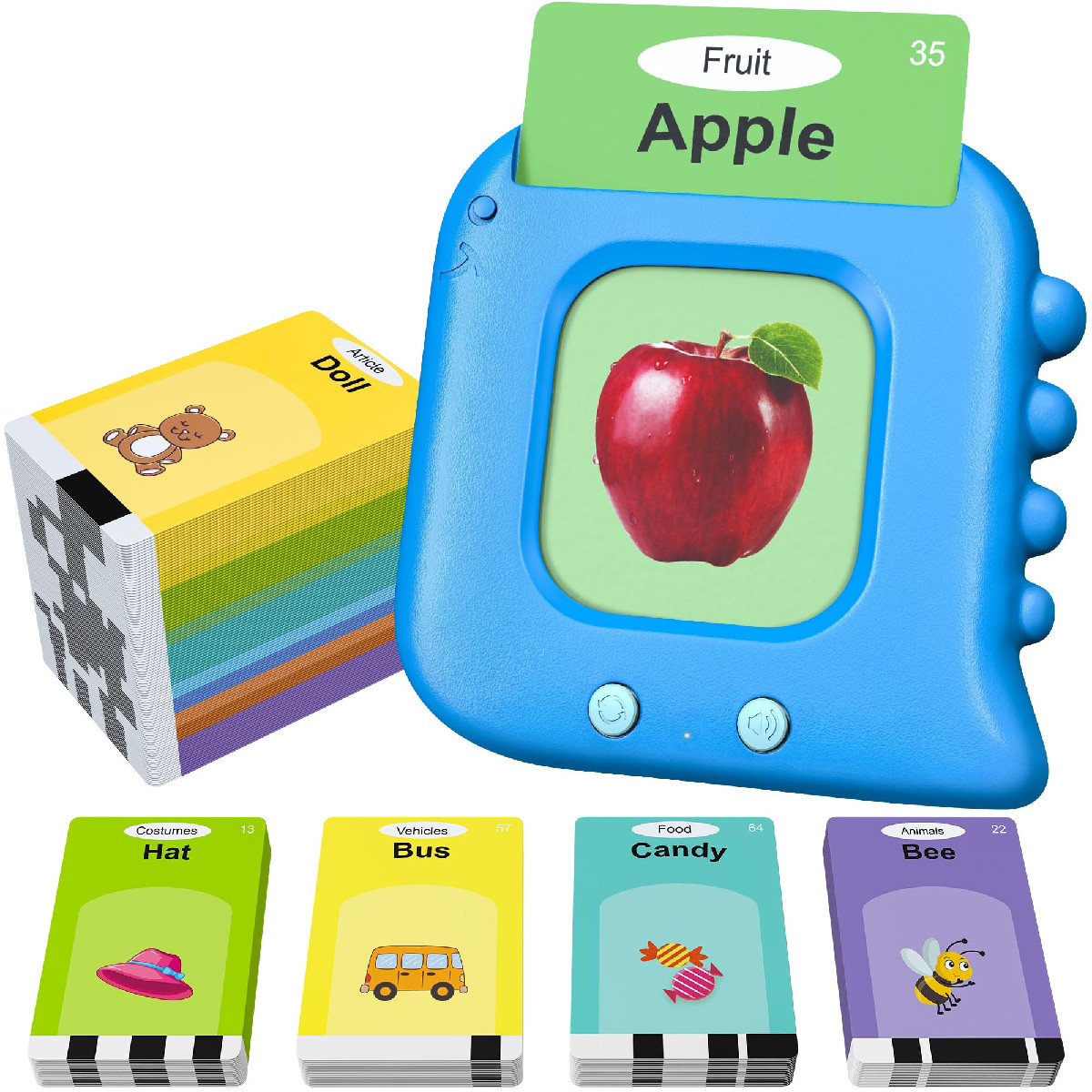 Kuovei Talking Flash Cardskids Toddler Flash Cards 240 Sight Wordsmontessori