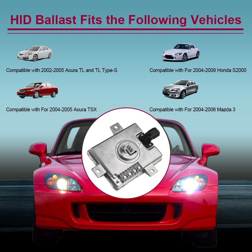 Balasto De Faros Oem W3t14371 Para Acura Honda Mazda S2000 Tl Tsx 3