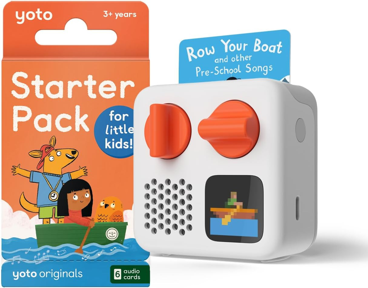 Mini (2024 Edition) + Starter Pack for Little Kids Bundle – Screen-Free Bluetoot