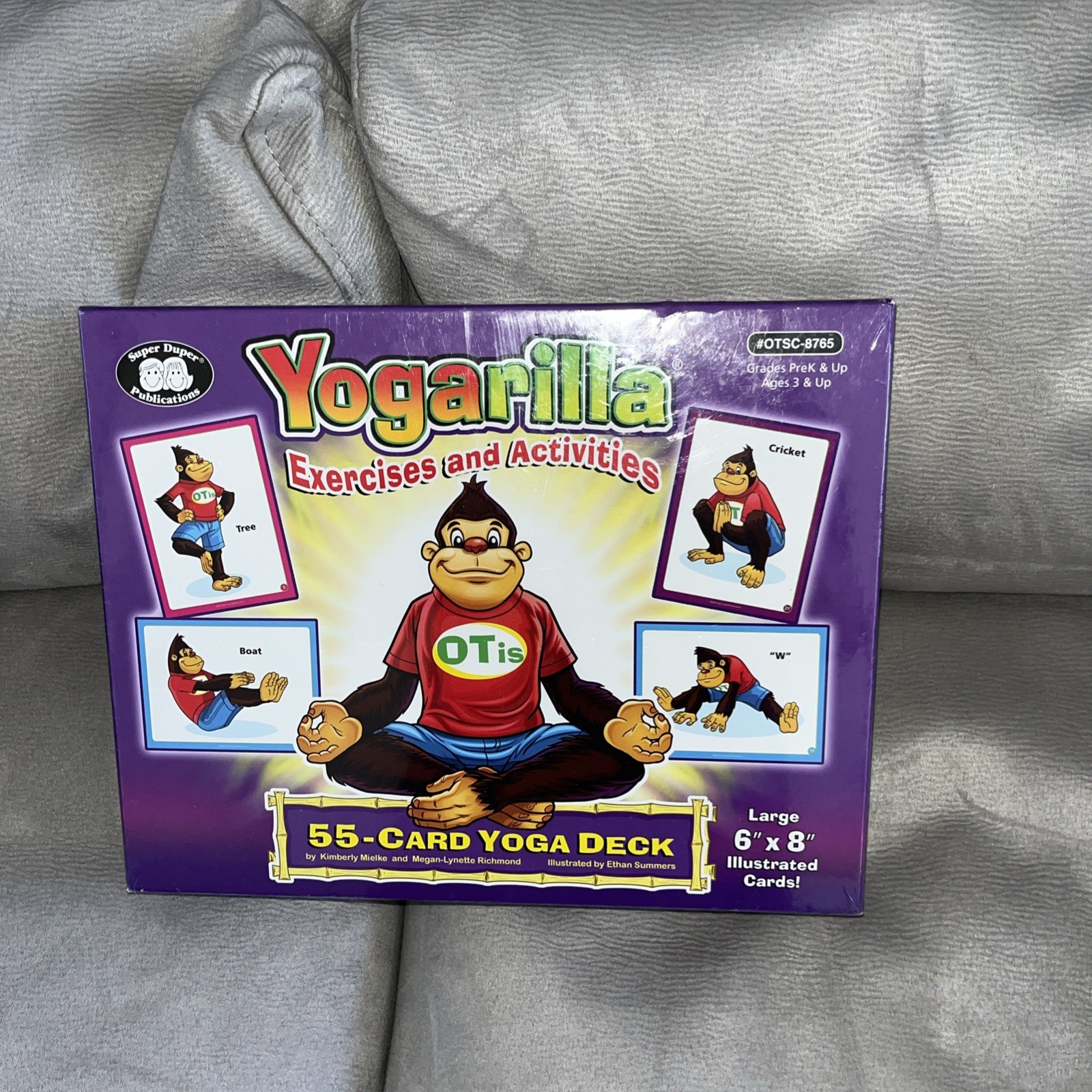 Yogarilla Exercises and Activities Yoga Fun Deck Occupational Therapy NEW SEALED