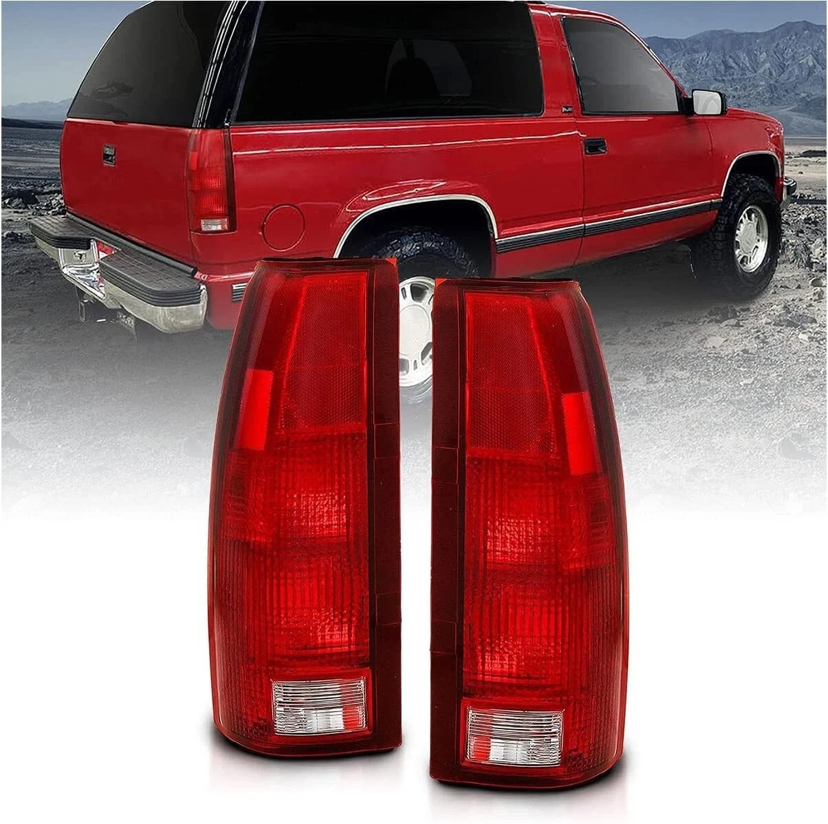 OE Replacement Halogen Tail Lights For Chevy GMC c1500 C/K C10 Silverado Sierra