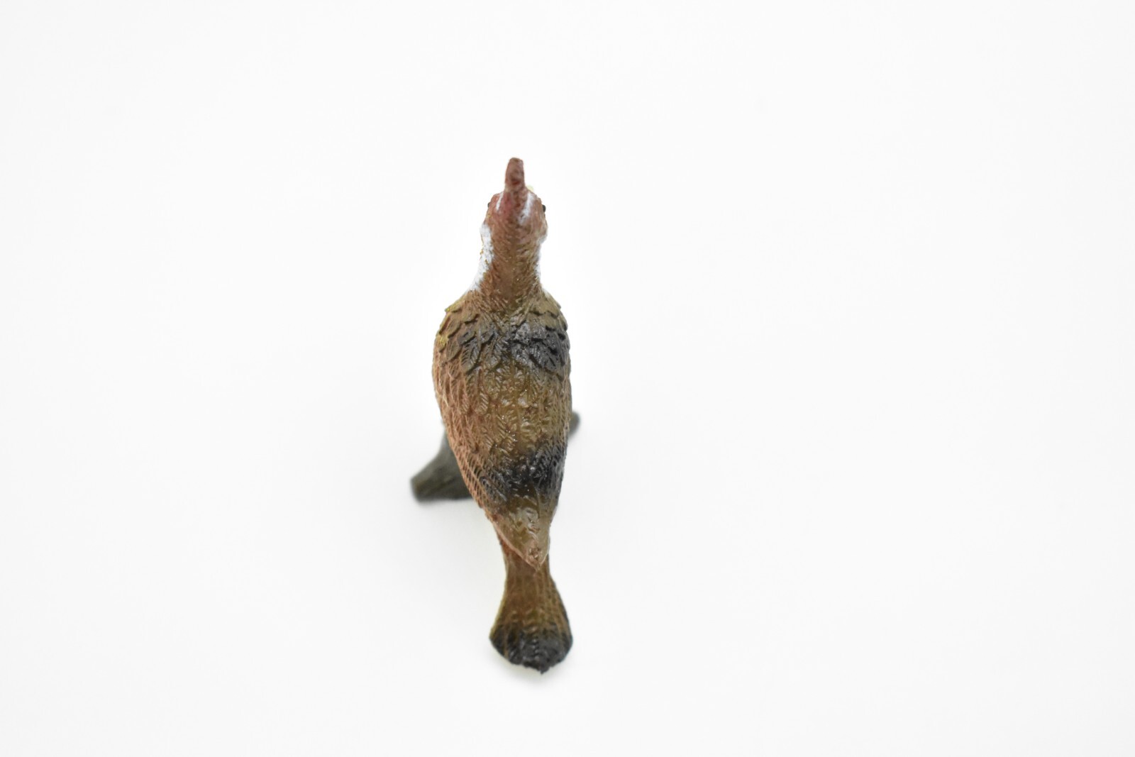 Woodpecker, Pileated, Realistic Plastic Model Bird, Hand Painted Toy 2 1/2″