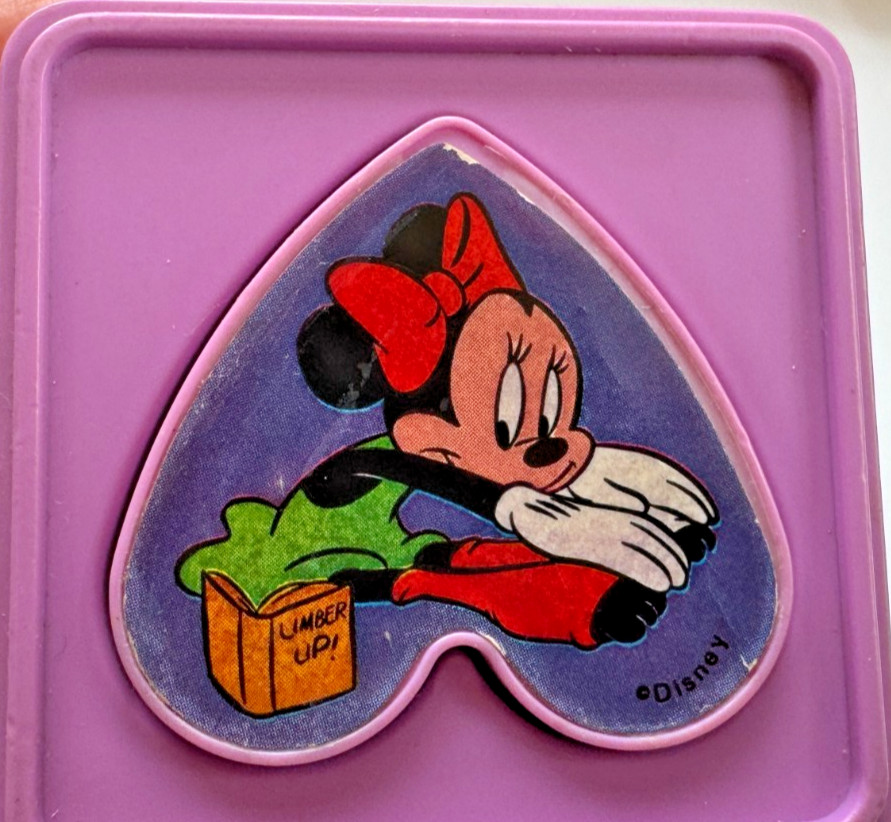 Playskool Match Ups Puzzle Blocks – 16‑Piece Disney 1988 – Stacking & Sorting
