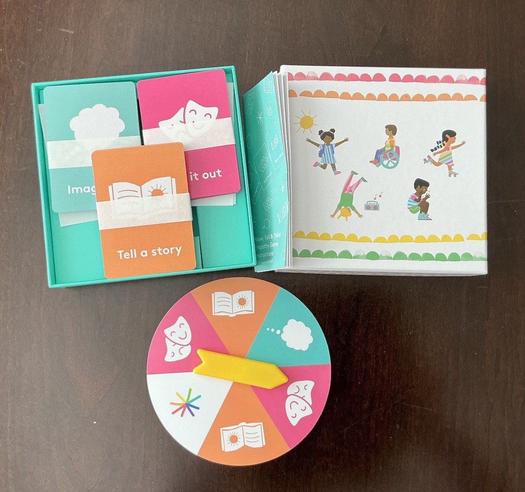 LOVEVERY Show Tell & Think Empathy Game BRAND NEW Examiner Play Kit Montessori