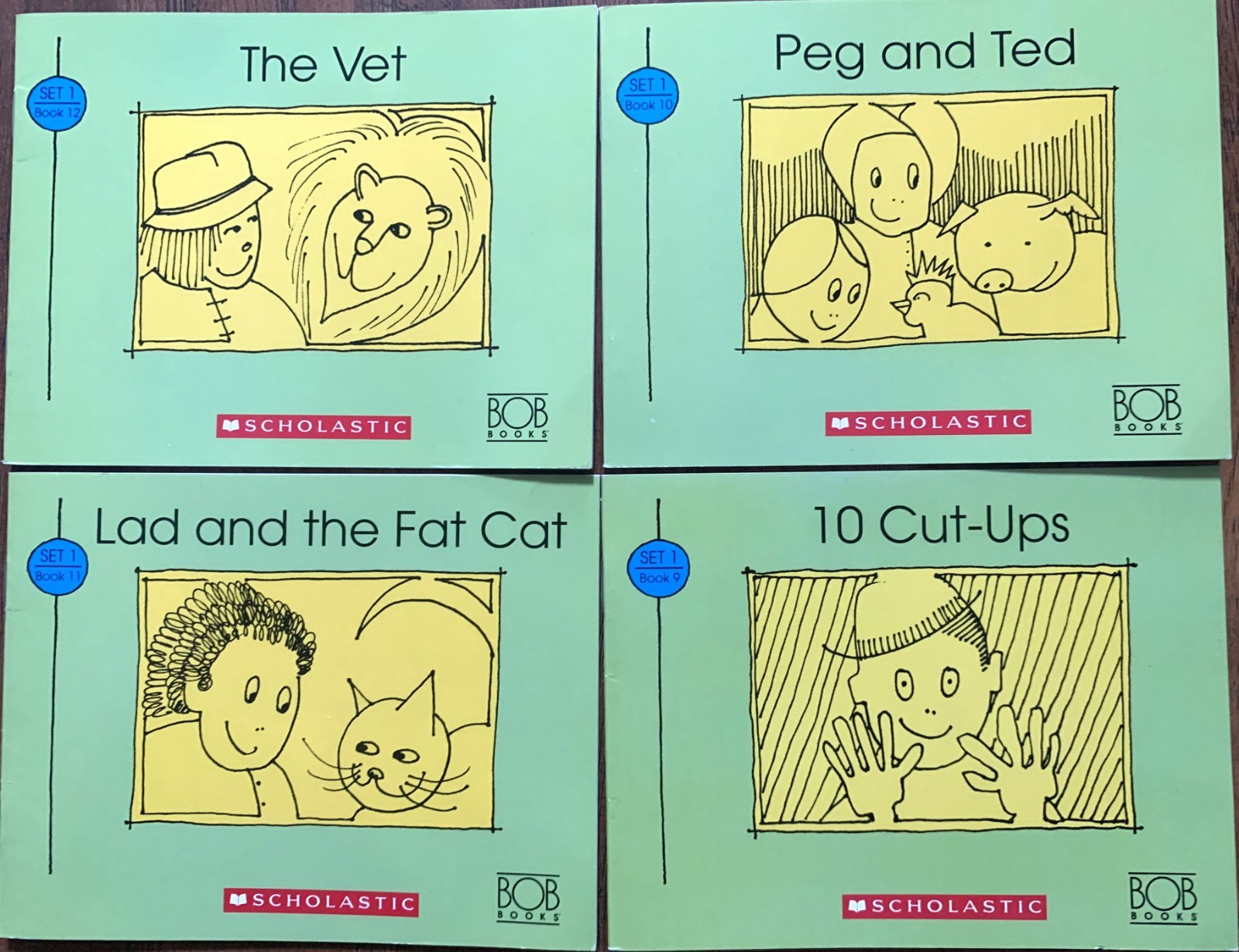 Bob Books Happy Hats Beginning Reading Game Briarpatch+Bob Books Set 1-12 Books