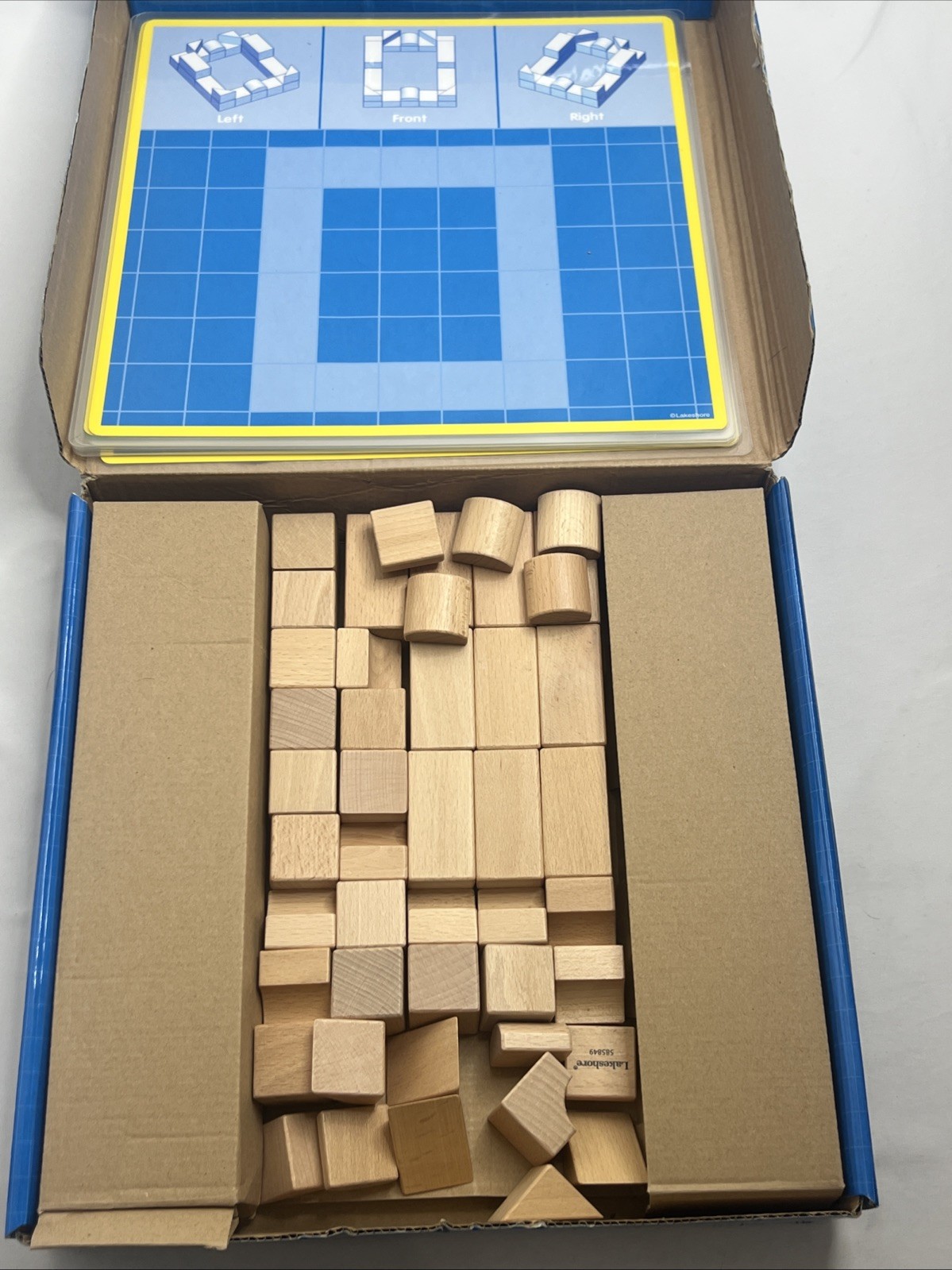 Lakeshore Blocks & Blueprints Learning Center FF579 NEW Sealed Building STEM