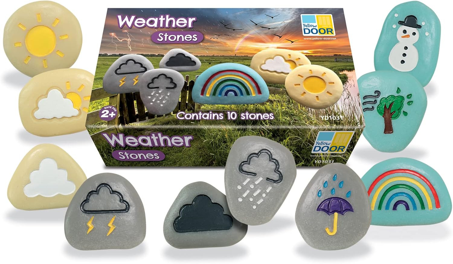 Weather Stones, Set of 10