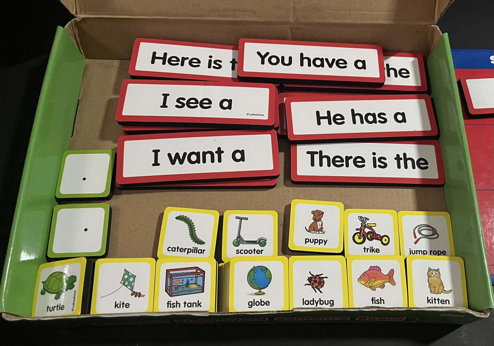 TEACHING Reading LAKESHORE EDUCATIONAL MAGNETIC SIGHT WORD SENTENCE BOARD