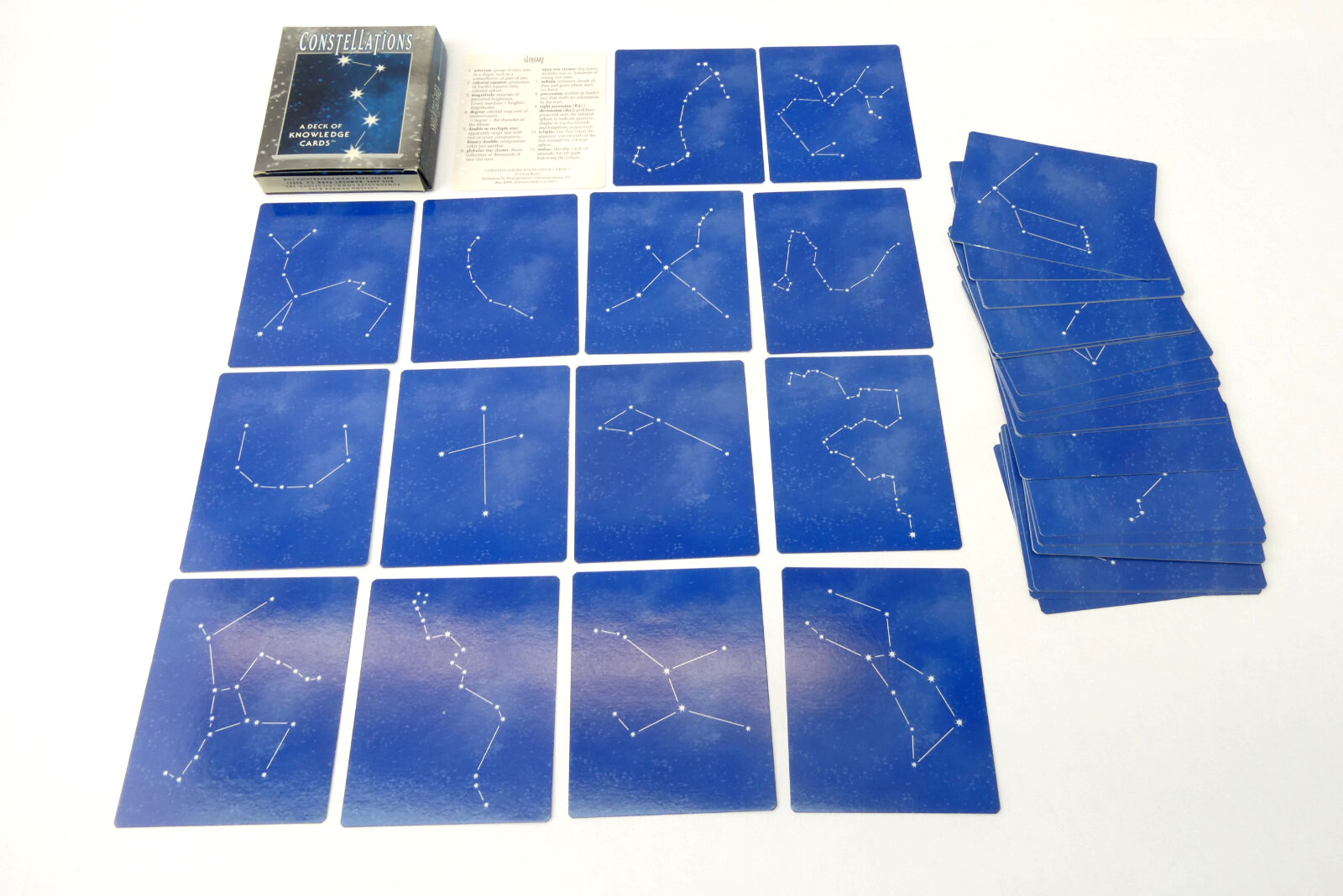 Used Pomegranate Dona Budd Constellations Deck of Knowledge Cards 0-7649-2143-6