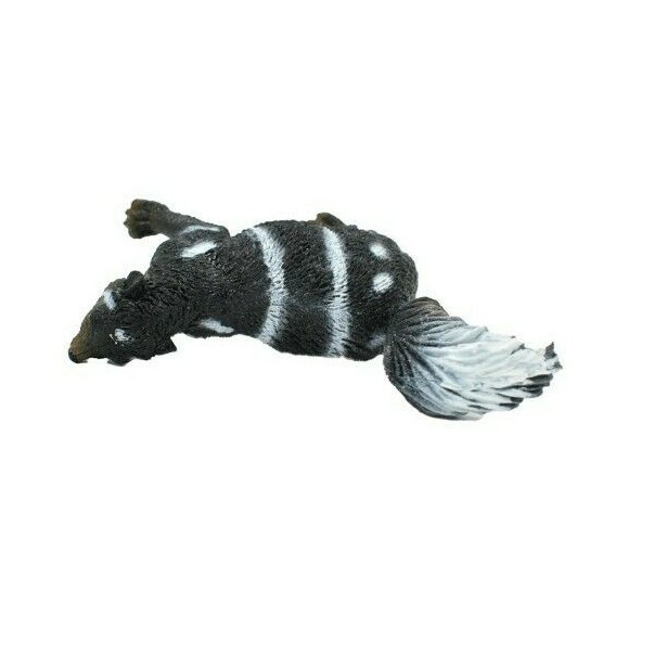 Skunk Striped 3 1/2-inch plastic Replica – F328 B112